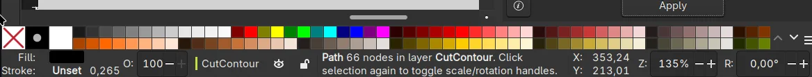 Color settings