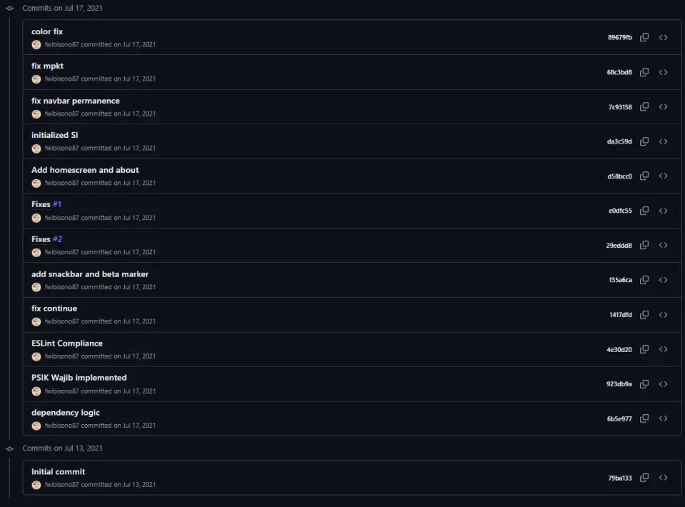 initial commits