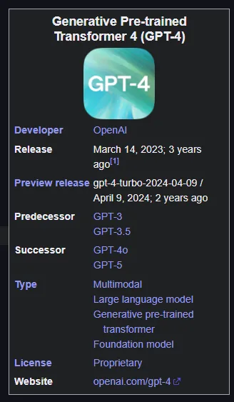 ChatGPT 4